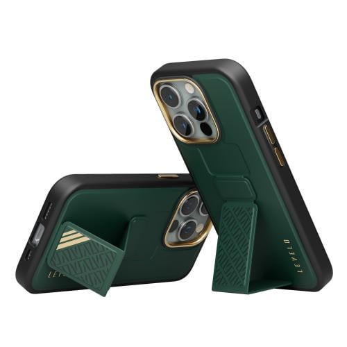 كفر ايفون 15 برو مع مسكة ايفون أخضر ليفيلو