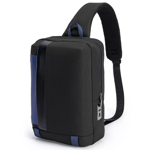 حقيبة بورودو لايف ستايل كروس بودي مع قفل بصمة الإص...