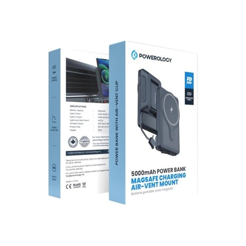 حامل سيارة من باورولوجي باور بانك 5000 مللي أمبير...