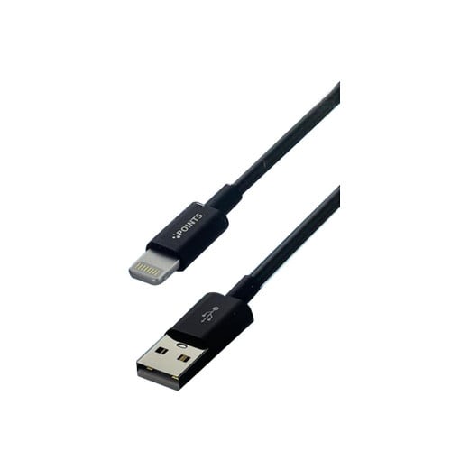 بوينتس كيبل شحن معتمد من ابل يو أس بي - أيفون 1 مت...