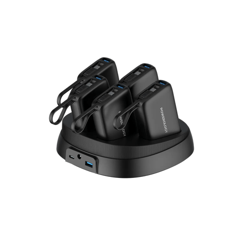 محطة باورولوجي ×5 باور بانك سعة 10000 مللي أمبير P...