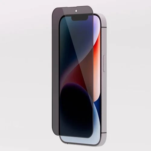 Privacy screen protector made of silicone with a s...