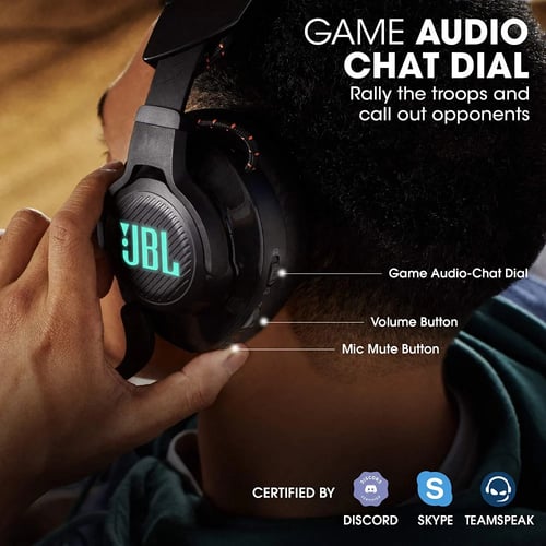 جي بي ال سماعه رأسيه كوانتوم 600 - اسود