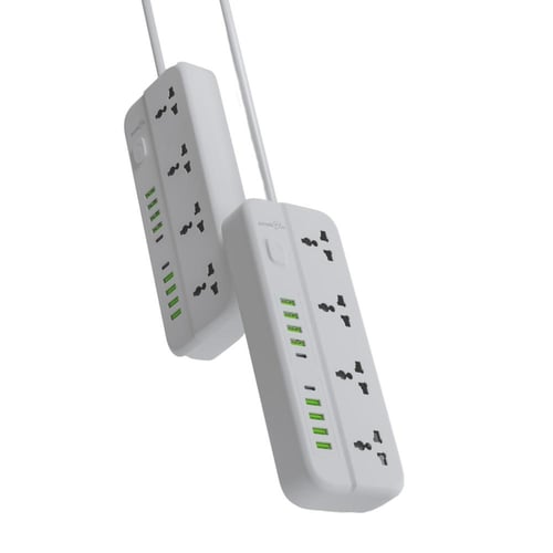 محول متعدد المنافذ مع 8 منافذ USB-A و مدخلين USB-C...
