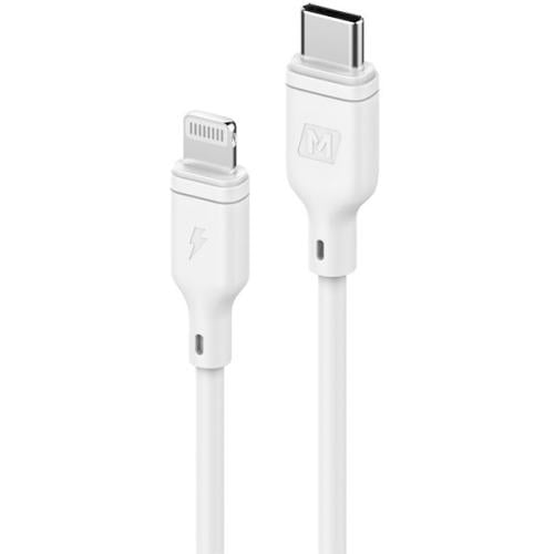 سلك شاحن موماكس زيرو Type-C الى ايفون بطول 1.2 م - ابيض