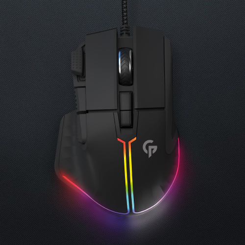 ماوس بورودو للألعاب السلكي 8D RGB - أسود