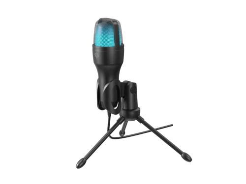 ميكروفون مكثف USB بإضاءة RGB وحامل ثلاثي القوائم 1...