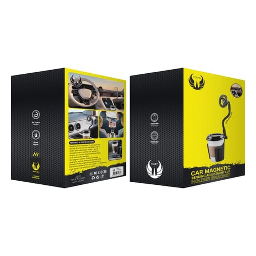 يوفو حامل بذراع مرن قابل للتعديل مكان الاكواب - مو...