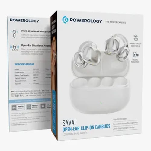 سماعات أذن باورولوجي أوز مع مشغلات من التيتانيوم +...