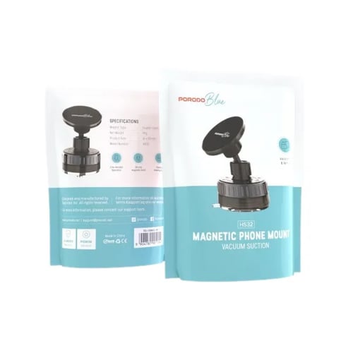 حامل جوال للسيارة 360 درجة بورودو Porodo Blue 360°...