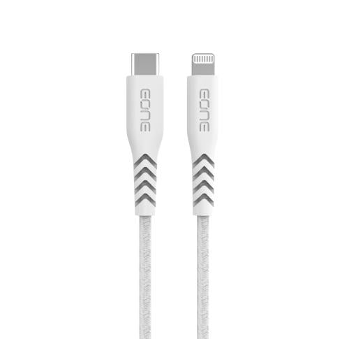 اي ون كيبل ايفون من PD C-USB إلى Lightning بطول 12...