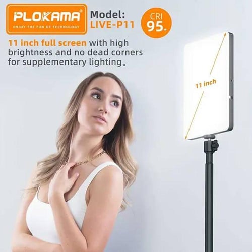 إضاءة LED احترافية للتصوير - PLOKAMA LIVE-P11