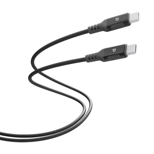 كابل Powerology Power Sync Weave USB-C إلى USB-C ب...