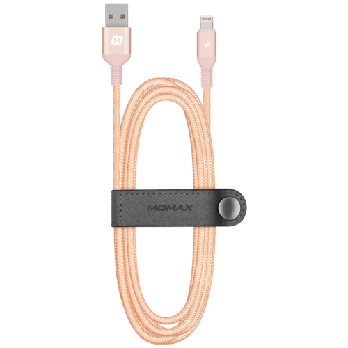 سلك شاحن موماكس ايلايت ايفون USB بطول 1.20 م - ذهب...