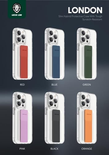 كفر ايفون 14 قرين ضد الصدمات مع حامل هاتف مغناطيسي