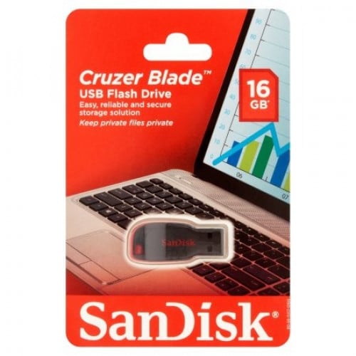 فلاشة سانديسك 16 جيجا بايت USB 2.0 سان ديسك