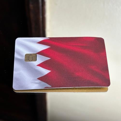استيكر بطاقة بنك البحرين