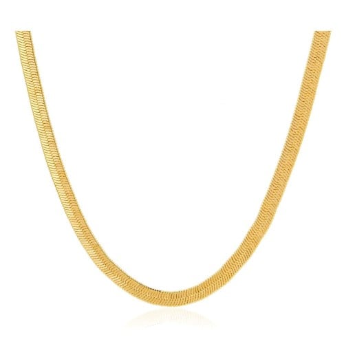 Gold plated necklace