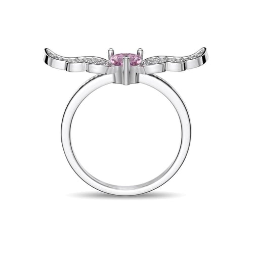 خاتم wings من الفضة الاسترليني