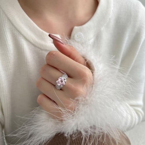 خاتم أميرة من الفضة الخالصة