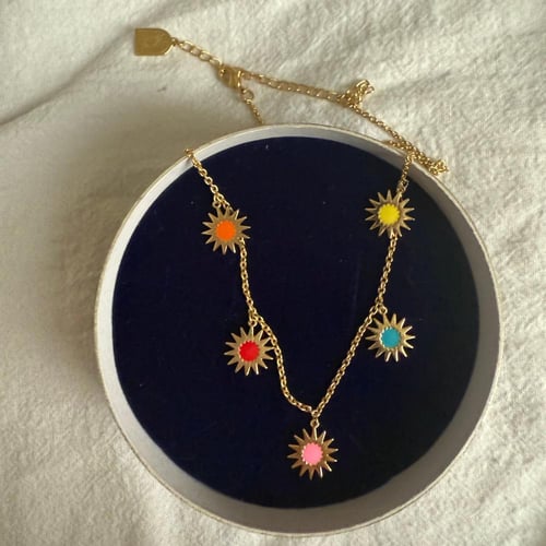 تشوكر Jelly stars مطلي بذهب عيار 18