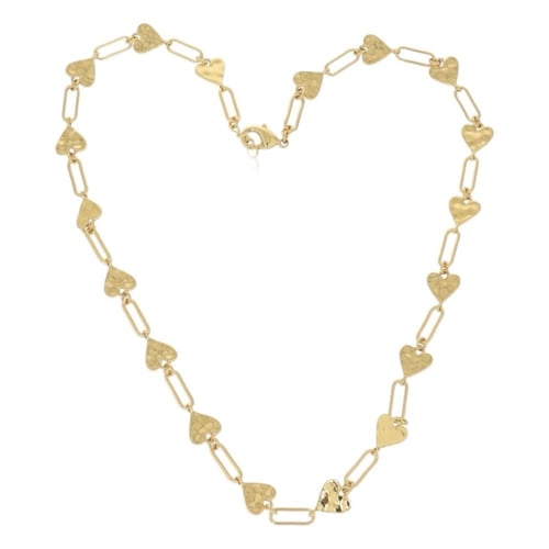 تشوكر قلوب صغيره مطليه بالذهب