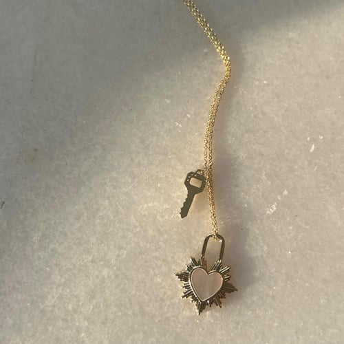 سلسال Promises مطلي بذهب ١٤