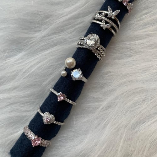 خاتم sparks من الفضة