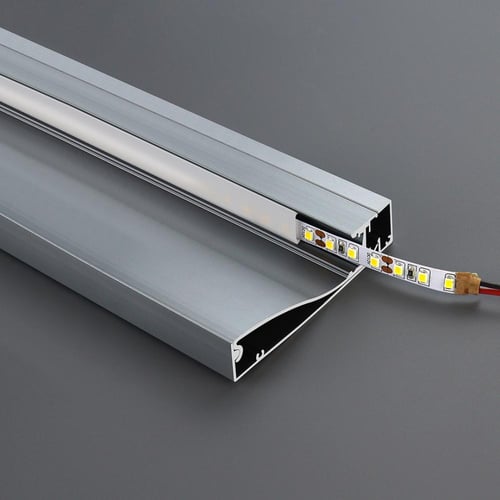 Aluminum Profile - Recessed - XT-635+XT-636 - 3M -...