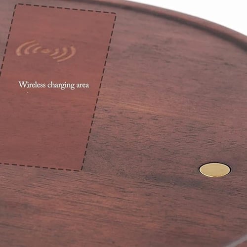 544 (USB+Wireless Charging）إنارة الطاولة بشاحن لاس...