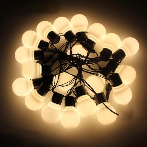 انارة ماجيك للزينة أسود HL-5M - 20P - 4CMBALL