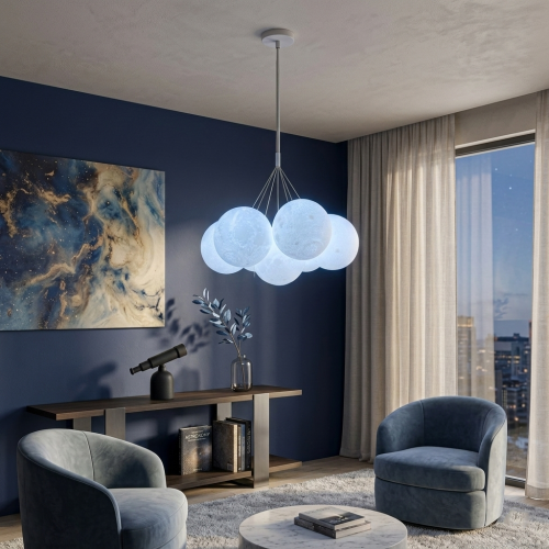 Chandeliers OK-715 White - G9BULB