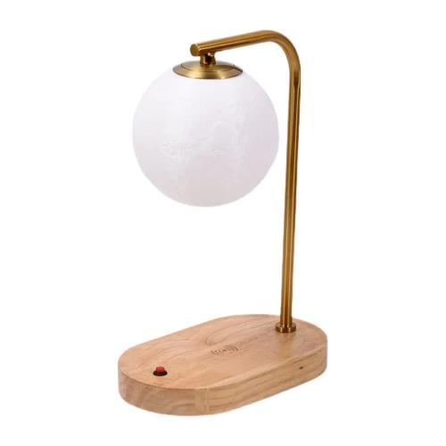 QTS-MWDS539 أباجورة خشبية كروية