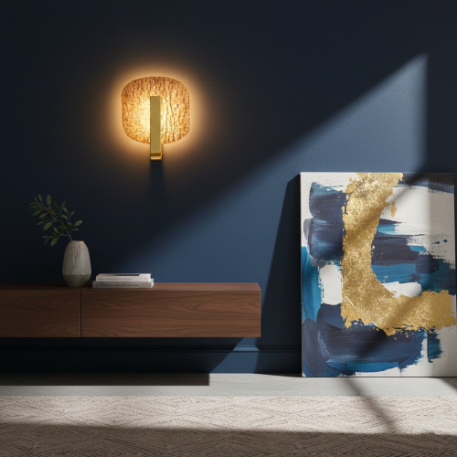 WALL LAMP-8215-G جداري لوتس مستطيل