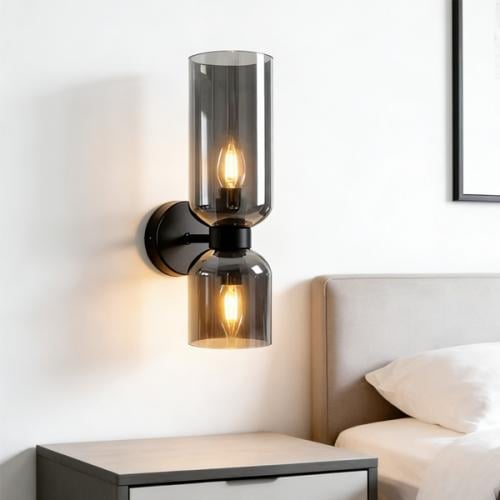 WALL LAMP-8229|SM جداري لاني اسود