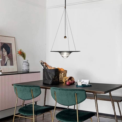 CH-DP308 ثريا باستيل الزجاجية