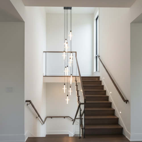 Chandelier-D277-A-16/BK ثريا ستارنت