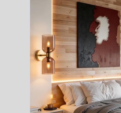 WALL LAMP-8229|AM جداري لاني ذهبي