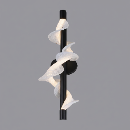 Wall lamp-D235 ابليك ويفي مودرن الأسود