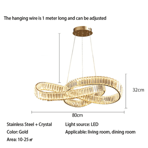 ثريا انفنتي كريستال QYD2022