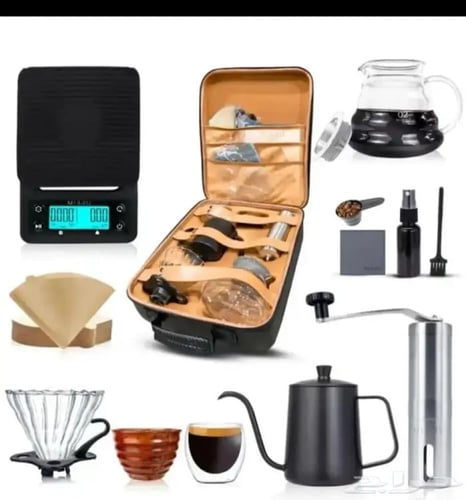 حقيبة طقم قهوة 10في 1