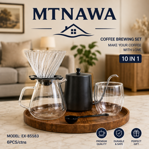 Coffee set bag 10 in 1