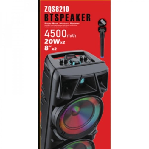 مكبر صوت محمول KTS-1260 مع مايكروفون لاسلكي