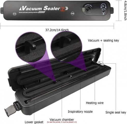 الة تغليف حراري - جهاز تفريغ الهواء