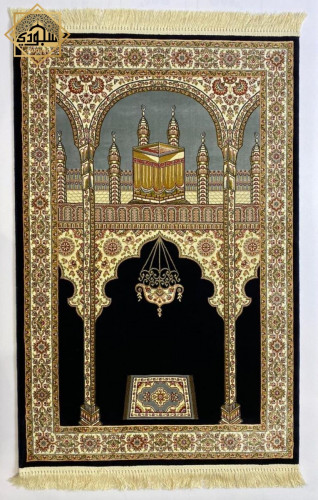 سجادة حرير بلجيكية فاخرة كبيرة سميكة