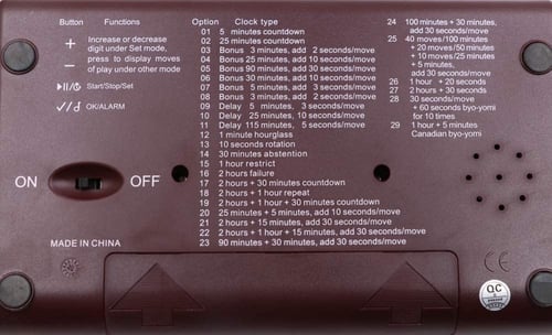 ساعة شطرنج إحترافية Leap