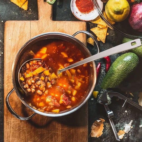 ملعقة غرف استيل ( مقاسات )