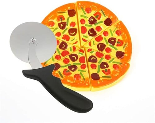 قطاعة بيتزا استيل مقبض اسود مقاسات