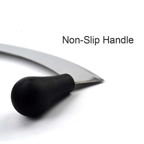 قطاعة بيتزا استيل بيدين اسود