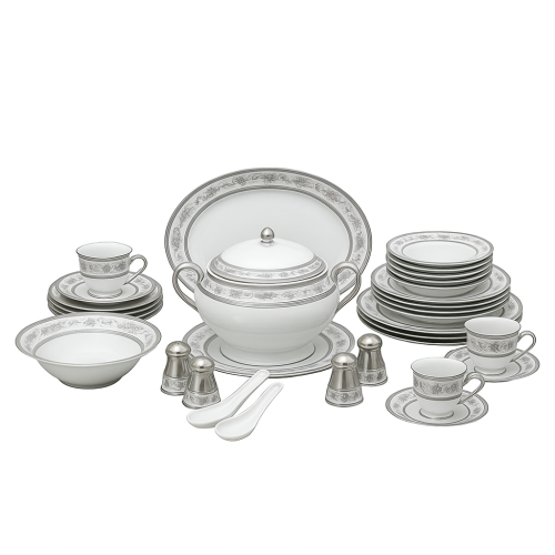 طقم عشاء فاخر 60 قطعة لستة اشخاص